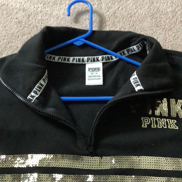 Victoria secret pink sweatshirt size XS/small - Picture 3 of 5